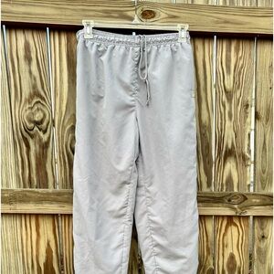 Y2K Cheetah 90’s  vintage athletic Pants Sz. Large Zipper Track Pants